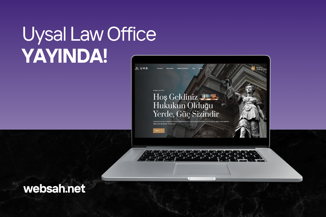 Uysal Law Office Web Sitesi | Antalya Avukatlık Sitesi Tasarımı