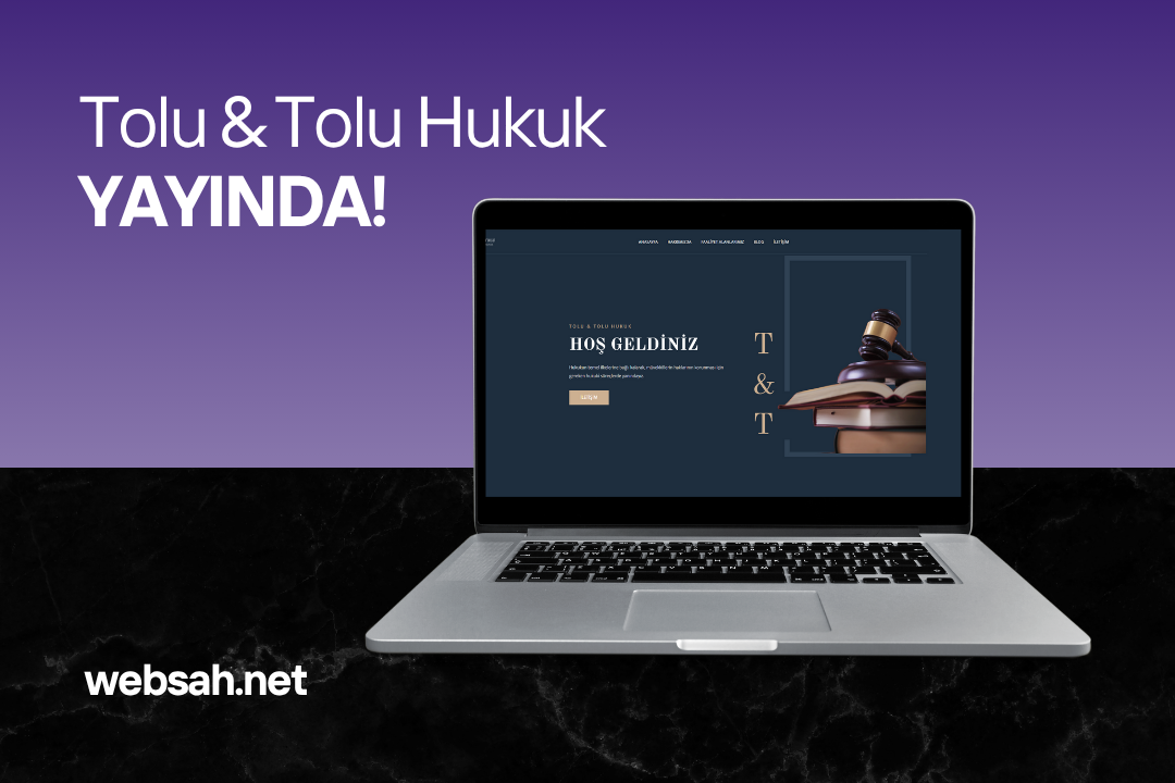 Tolu & Tolu Hukuk Web Sitesi | Antalya Avukatlık Sitesi Tasarımı